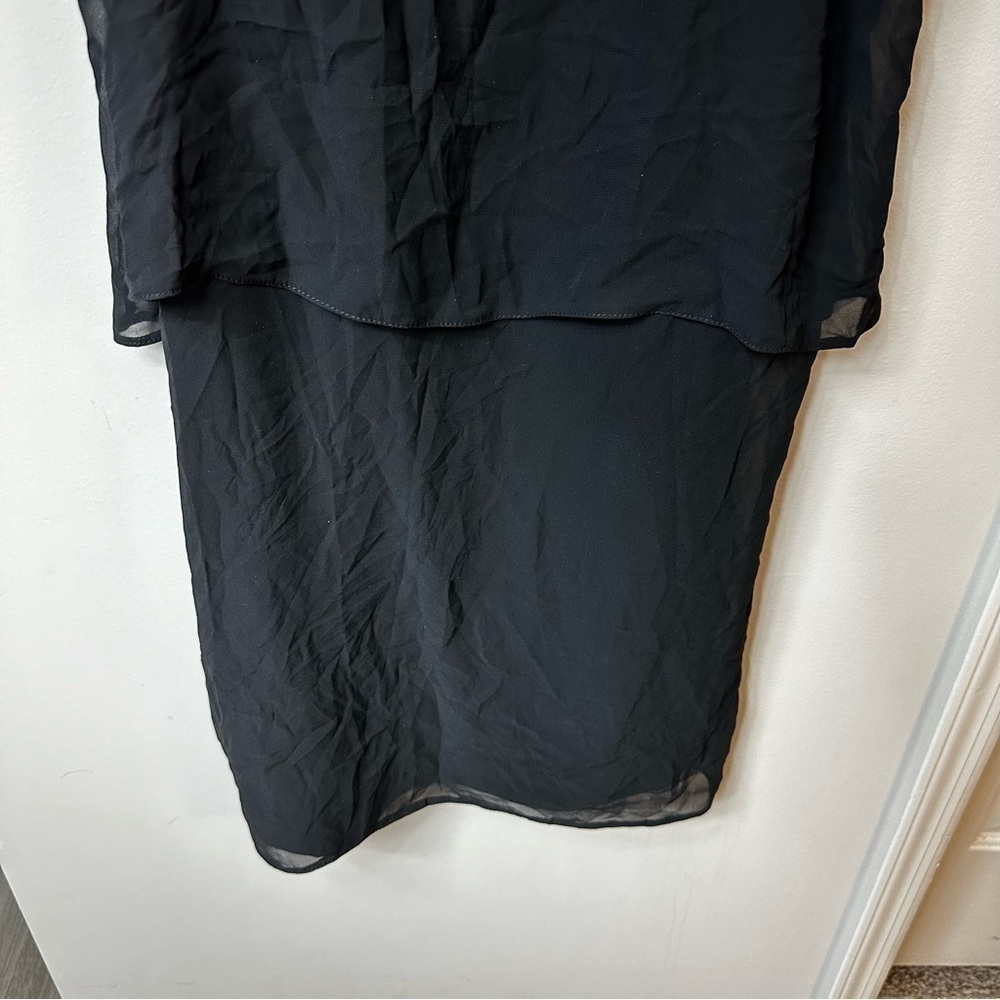 Asos Black Dress in Size 6 - Picture 3 of 6